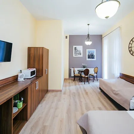 Lägenhet Loft Studio In Krakow Old Town - Ac, Netflix, Prime